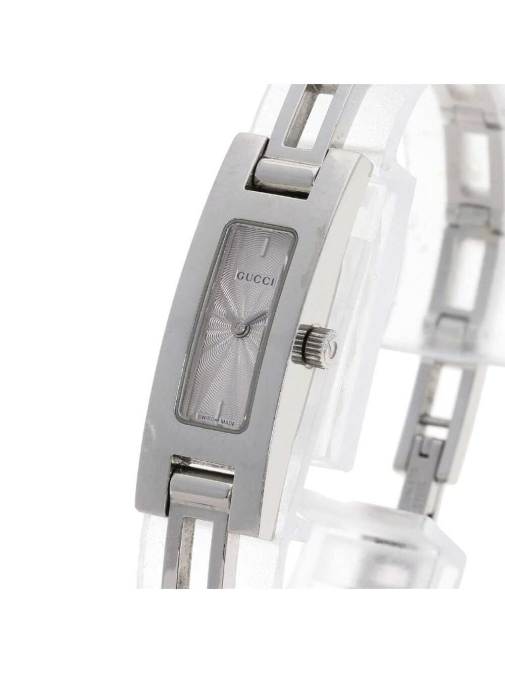 Gucci Square Face Watch SS - Picture 3 of 15